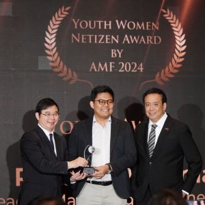 Pandito Pratama  as a Winner of Youth Marketeer of The Year 2024