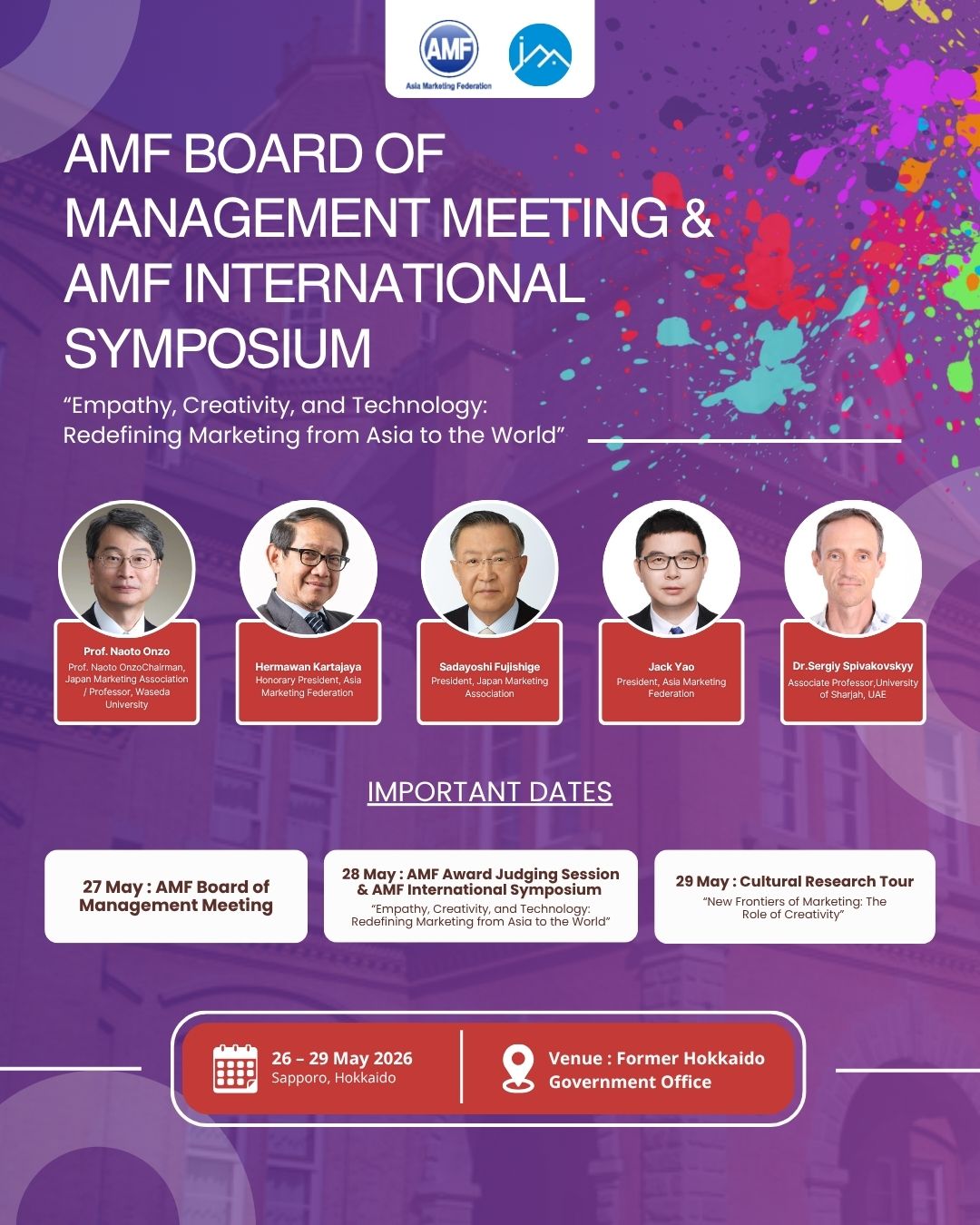 AMF SYMPOSIUM IN SAPPORO